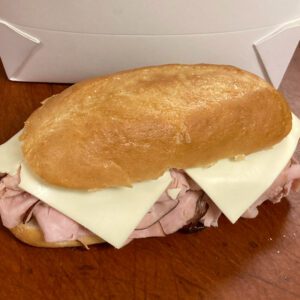 Black Forest Ham & Swiss Cheese Hoagie