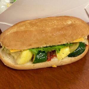 Crisp Vegetable Hoagie
